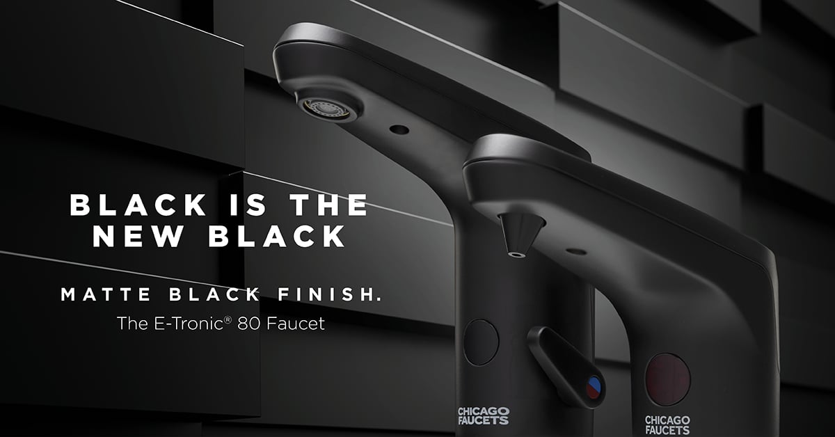 E-Tronic 80 Touchless Faucet Matte Black Finish