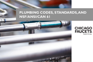 Plumbing Codes, Standards, and NSF/ANSI/CAN 61