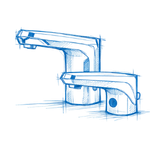 E80 Touchless Faucet and Soap Dispenser_sketch