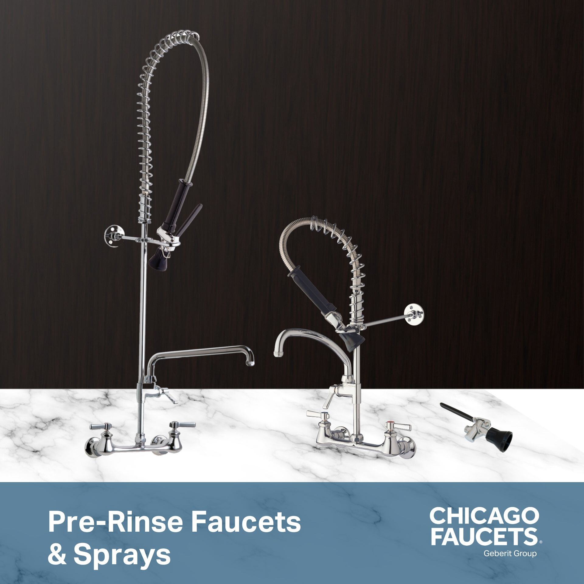 Pre-rinse faucets_and_sprays